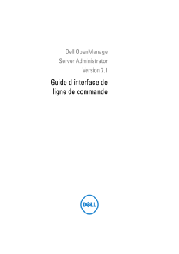 Dell OpenManage Server Administrator Version 7.1 software spécification