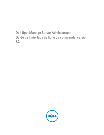 Dell OpenManage Server Administrator Version 7.2 software spécification | Fixfr