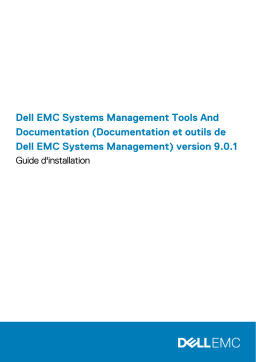 Dell OpenManage Software Version 9.0.1 software Manuel utilisateur