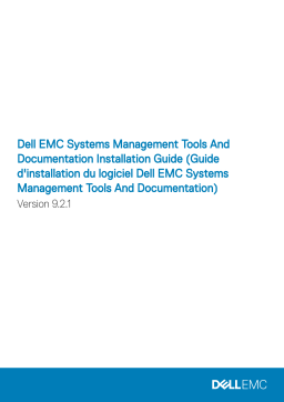 Dell OpenManage Server Administrator Version 9.2.1 software Manuel du propriétaire