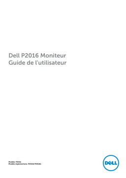 Dell P2016 electronics accessory Manuel utilisateur