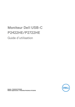 Dell P2722HE electronics accessory Manuel utilisateur