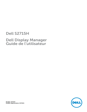 Dell S2715H electronics accessory Manuel utilisateur | Fixfr