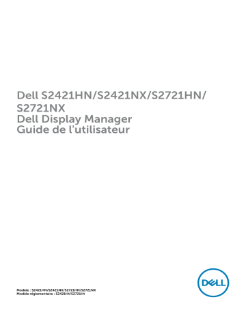 Dell S2721NX electronics accessory Manuel utilisateur | Fixfr