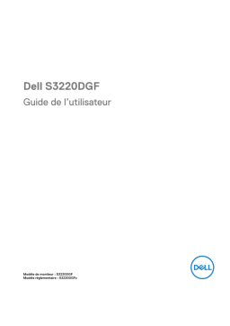 Dell S3220DGF electronics accessory Manuel utilisateur