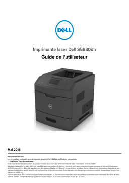 Dell S5830dn Smart Printer electronics accessory Manuel utilisateur