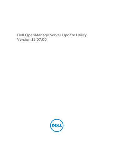 Dell Server software Manuel utilisateur | Fixfr