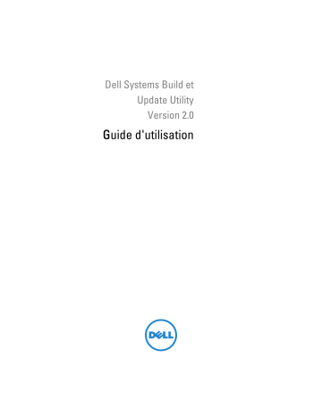Dell Systems Build and software Manuel utilisateur | Fixfr