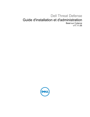 Dell Threat Defense security Manuel utilisateur | Fixfr