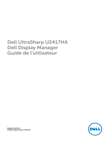 Dell U2417HA electronics accessory Manuel utilisateur | Fixfr