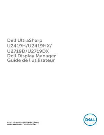 Dell U2419H electronics accessory Manuel utilisateur | Fixfr