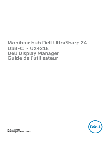 Dell U2421E electronics accessory Manuel utilisateur | Fixfr