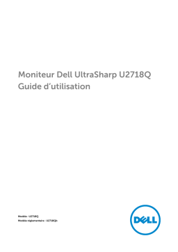 Dell U2718Q electronics accessory Manuel utilisateur