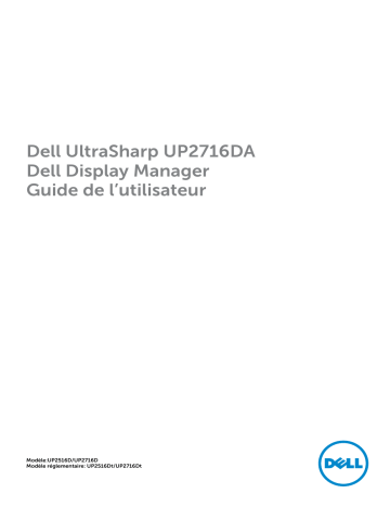 Dell UP2716DA electronics accessory Manuel utilisateur | Fixfr