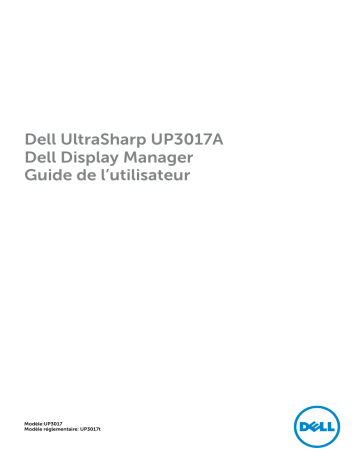 Dell UP3017A electronics accessory Manuel utilisateur | Fixfr