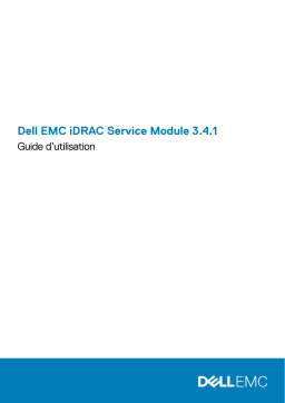 Dell iDRAC Service Module 3.4.1 software Manuel utilisateur
