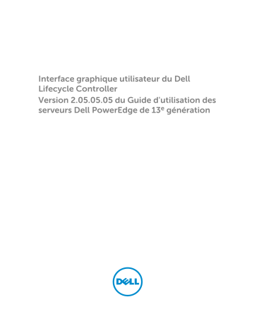 Dell iDRAC8 software Manuel utilisateur | Fixfr