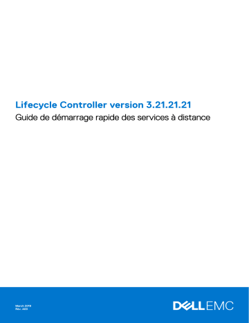 Dell 3.2x Series iDRAC9 Manuel du propriétaire | Fixfr