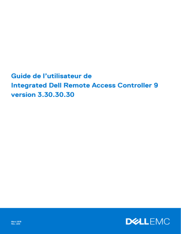 Dell 3.3x Series iDRAC9 Manuel utilisateur | Fixfr
