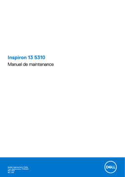 Dell Inspiron 13 5310 laptop Manuel utilisateur