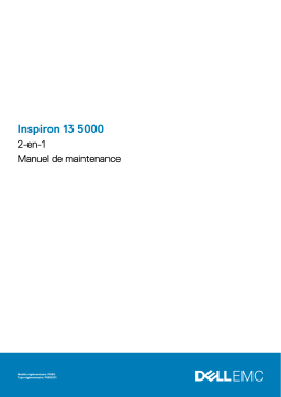Dell Inspiron 13 5378 2-in-1 laptop Manuel utilisateur