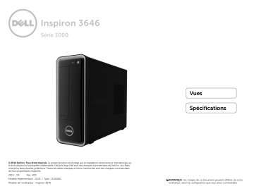 Dell Inspiron 3646 desktop spécification | Fixfr