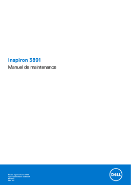 Dell Inspiron 3891 desktop Manuel utilisateur