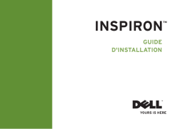 Dell Inspiron 537s desktop Guide de démarrage rapide