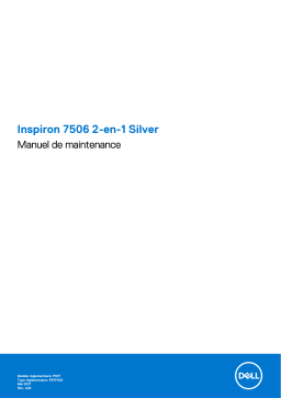 Dell Inspiron 7506 2-in-1 laptop Manuel utilisateur