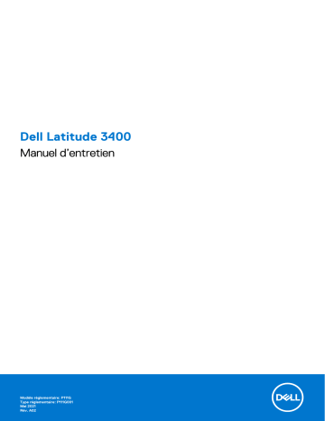 Dell Latitude 3400 laptop Manuel du propriétaire | Fixfr