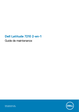 Dell Latitude 7210 2-in-1 laptop Manuel du propriétaire