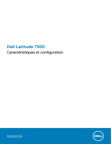Dell Latitude 7300 laptop Manuel du propriétaire | Fixfr