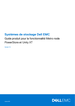 Dell metro node storage enterprise Manuel utilisateur