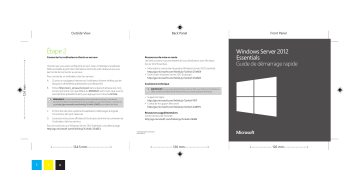 Dell Microsoft Windows 2012 Server software spécification | Fixfr