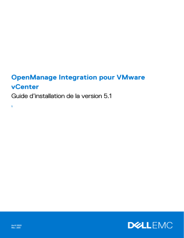 Dell OpenManage Integration for VMware vCenter software Manuel du propriétaire | Fixfr