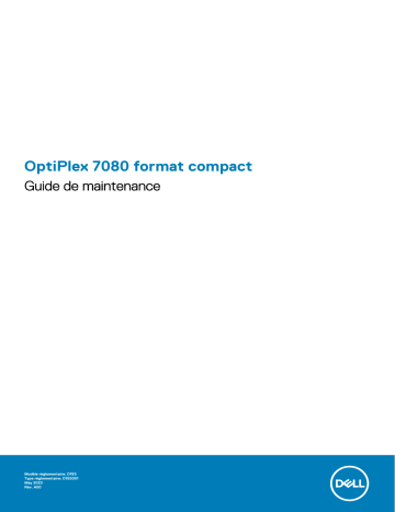 Dell OptiPlex 7080 desktop Manuel du propriétaire | Fixfr