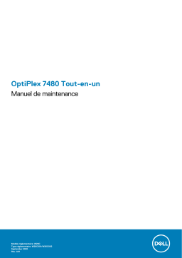 Dell OptiPlex 7480 All-In-One desktop Manuel du propriétaire