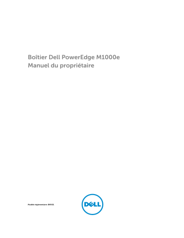 Dell PowerEdge M1000E server Manuel du propriétaire | Fixfr