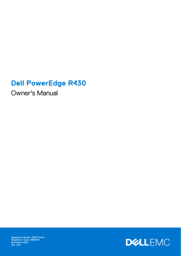 Dell PowerEdge R430 server Manuel du propriétaire
