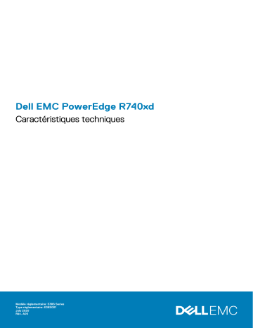 Dell PowerEdge R740xd server Guide de référence | Fixfr