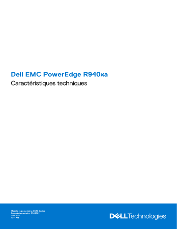 Dell PowerEdge R940xa server Manuel du propriétaire | Fixfr