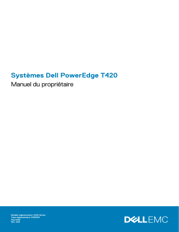 Dell PowerEdge T420 server Manuel du propriétaire | Fixfr