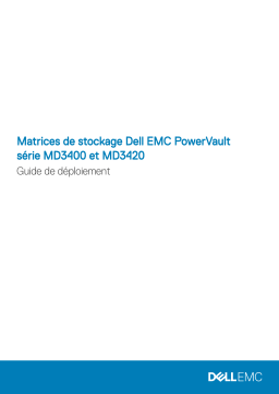 Dell PowerVault MD3420 storage Manuel du propriétaire