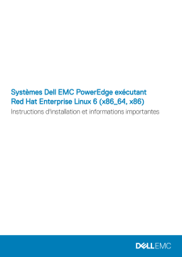 Dell Red Hat Enterprise Linux Version 6 software Manuel du propriétaire