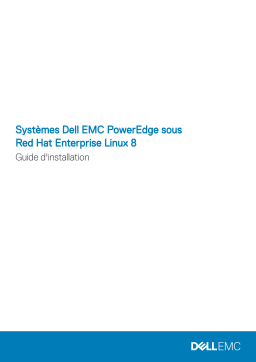 Dell Red Hat Enterprise Linux Version 8 software Manuel du propriétaire