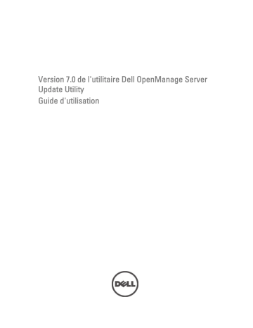 Dell Server software Manuel utilisateur | Fixfr