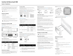 Dell W-7008 Manuel du propriétaire