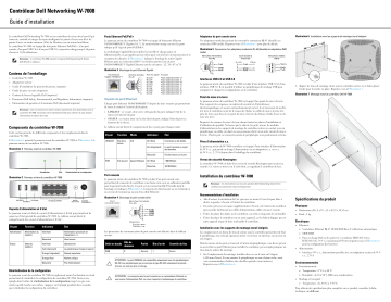 Dell W-7008 Manuel du propriétaire | Fixfr