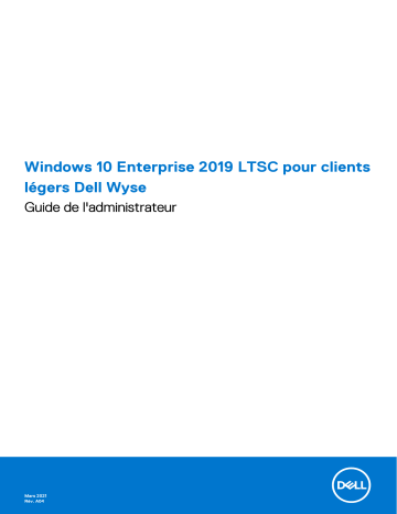 Wyse 5070 Thin Client | Dell Wyse 5470 All-In-One Manuel utilisateur | Fixfr