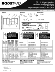 ClosetMaid 8810 ShelfTrack 7-ft to 10-ft x 12-in White Wire Closet Kit Guide d'installation